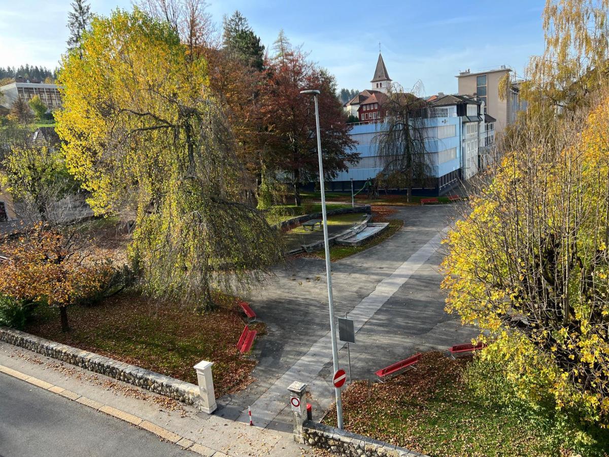 Le Locle : Bel Appartement Chaleureux Exteriör bild